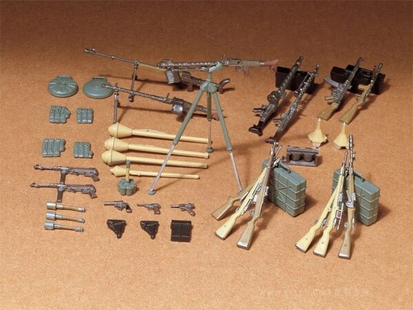 Tamiya German Weapons Set (Sada německých zbraní - 2.sv.) 1/35
